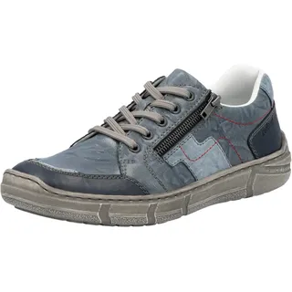 Rieker Sportlicher Schnürschuh in Blau 44