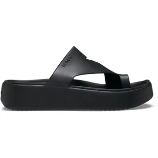 Crocs Getaway Platform Toe Loop Badesandalen Black 37-38