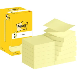 Post-it Post-it® Z-Notes Haftnotizen R330 gelb 12 Blöcke