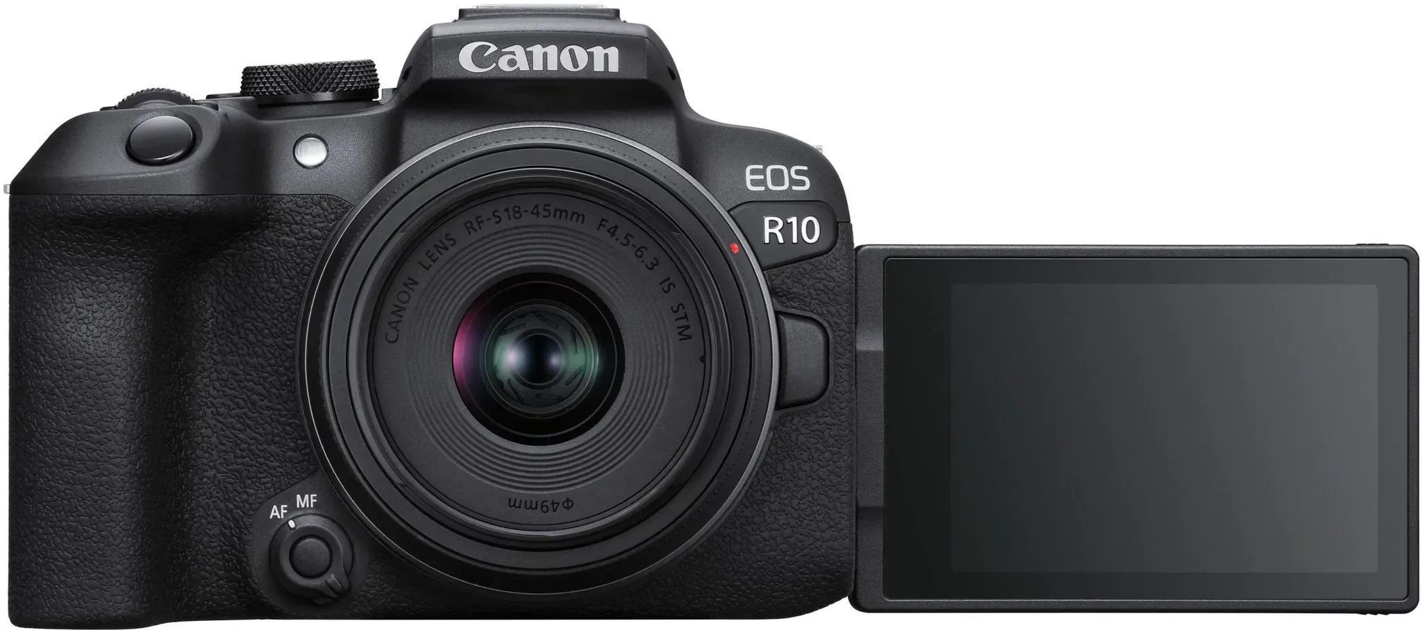 Canon EOS R10 Kit (18 - 45 mm, 24.20 Mpx), Kamera, Schwarz