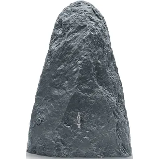 Regenwassertank ARVES "Montana", grau (anthrazit), B:96cm H:136cm T:96cm, Polyethylen, Regentonnen