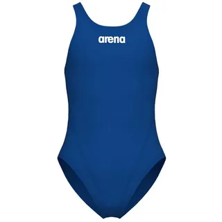 Arena Team Tech Solid Badeanzug Mädchen Swim-Tech Einfarbig - Royal-white / White - 8-9 Jahre