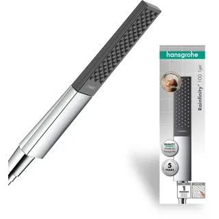 Hansgrohe Rainfinity Stabhandbrause 100 1jet, EcoSmart 9 l/min, chrom