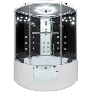 AcquaVapore Whirlpool Dusche Duschkabine K60-SW-TH 140x140cm OHNE Zusatzoptionen