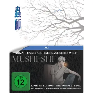 Polyband/WVG Mushi-Shi - Die komplette erste Staffel LTD. - Mit allen 26 Episoden und Fan-Beigaben! - LImited Edition [4 BRs]