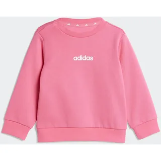 Adidas Sportswear Trainingsanzug »I LIN FL JOG«, (2 tlg.) adidas Sportswear Pink Fusion / White