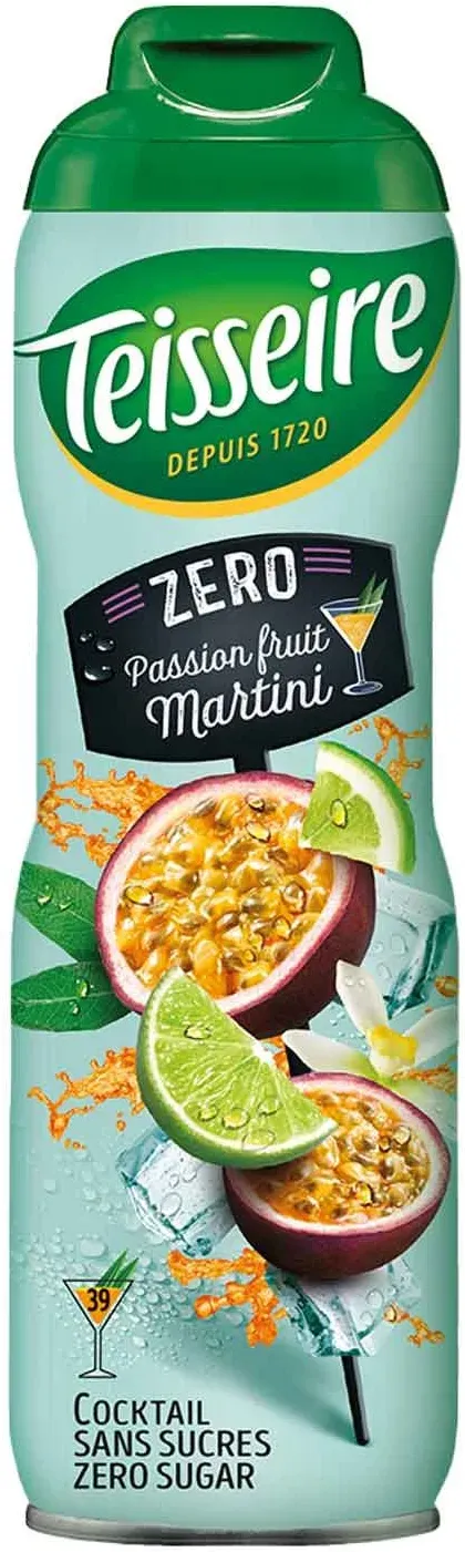 Teisseire Cocktail Zero Sirup Passionfruit Martini 600ml