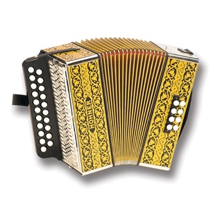 Hohner Akkordeons 2915 GC EN SOL/DO Diatonische Akkordeons