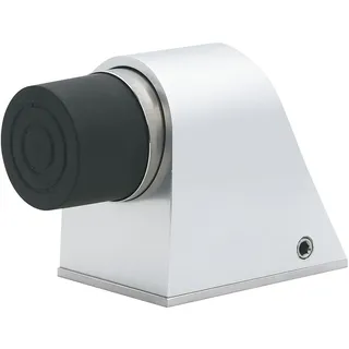 KWS Bodentürpuffer - Platte 55 x 80 mm, Höhe 70 mm, Edelstahl matt 1 Stück,2124.35