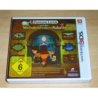 Professor Layton und das Vermächtnis von Aslant Nintendo 3DS PAL Neu& Sealed VGA