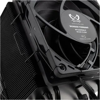 Scythe Mugen 6 SCMG-6000 Dual Fan Black Edition CPU Kühler für AMD/Intel CPU