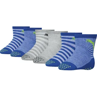 Puma Socken 6er Pack-ABS SOCKS ECOM 6P bunt|blau 23-26