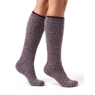 Heat Holders Thermosocken Damen Original Outdoors Lange Socken aus Merinowollmischung rot