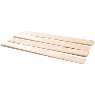 GEDOTEC Holzkeile | THE WOODZ | Unterlegkeile aus Kiefernholz | 32 x 197 mm, 12 Stück| Premium-Qualität, glatt und splitterfrei | zum Ausgleichen und Nivellieren von Böden und Holzkonstruktionen