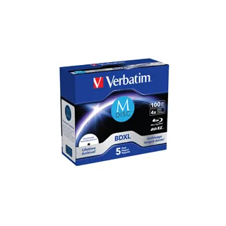 Verbatim M-Disc Blu-ray Rohling 100GB 1 St. Jewelcase Bedruckbar