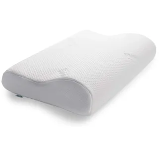 Tempur Original Schlafkissen Memory Foam, ergonomisches Nackenstützkissen für Seiten- und Rückenschläfer, Liegegefühl fest, M (50 x 31 x 10/7 cm)