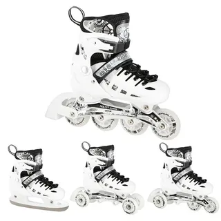 Nils Extreme Nh10905 Weiss Gr.s(31-34) Winterschlittschuhe 4In1 Nils Extreme - Weiß