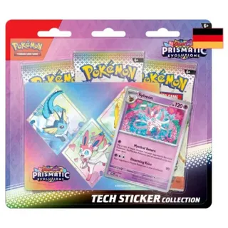 The Pokémon Company International Sammelkarte Pokémon - Karmesin & Purpur Prismatische Entwicklungen Tech-Sticker, Feelinara Kollektion