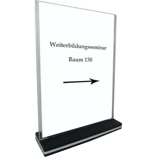 Hti-Living Tischaufsteller A3 Hochformat HTI-Line