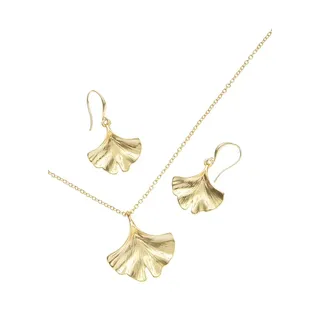 LASCANA Ohrring und Ketten Set Damen goldfarben Gr.