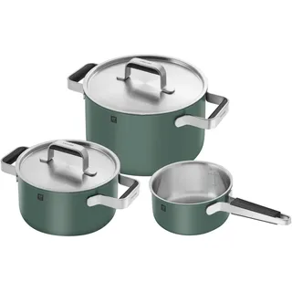 Zwilling Pure Kochtopfset 3-teilig - Grün