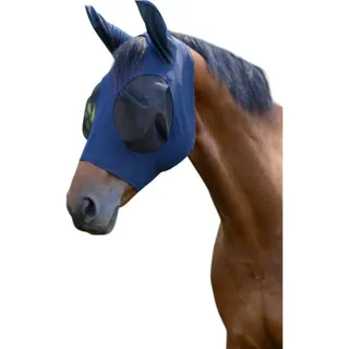 Covalliero Fliegenschutzmaske FinoStretch Blau Cob