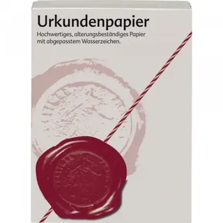 Soldan Urkundenpapier mit Wasserzeichen