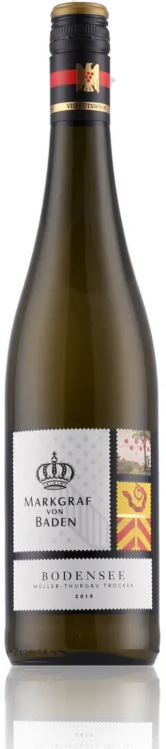 Markgraf von Baden Bodensee Müller-Thurgau trocken 2019 11% Vol. 0,75l