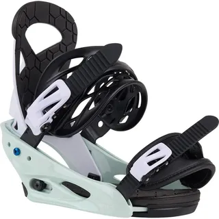 BURTON Smalls Junior Snowboardbindungen - Neo-Mint / White - L