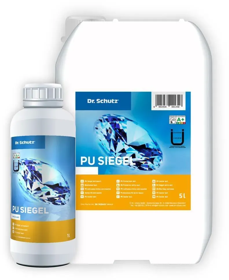 Dr. Schutz PU Siegel seidenmatt – 5L inkl. 500ml Vernetzer
