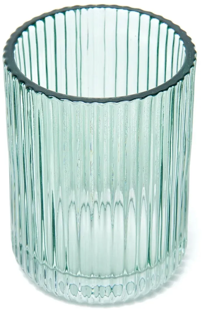 BB BOHO Glas-Zahnputzbecher, mint