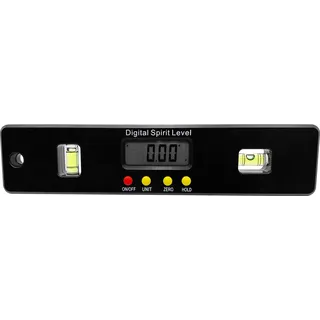 Winkelmesser digital mit integrierter Wasserwaage, 200 mm