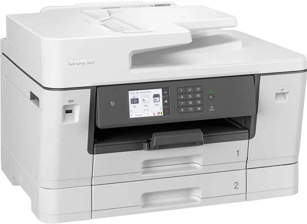 Brother MFC-J6940DW DIN A3 4-in-1 Farbtintenstrahl-Multifunktionsgerät (2 x 250 Blatt Papierkassette, Drucken, scannen, kopieren, faxen)