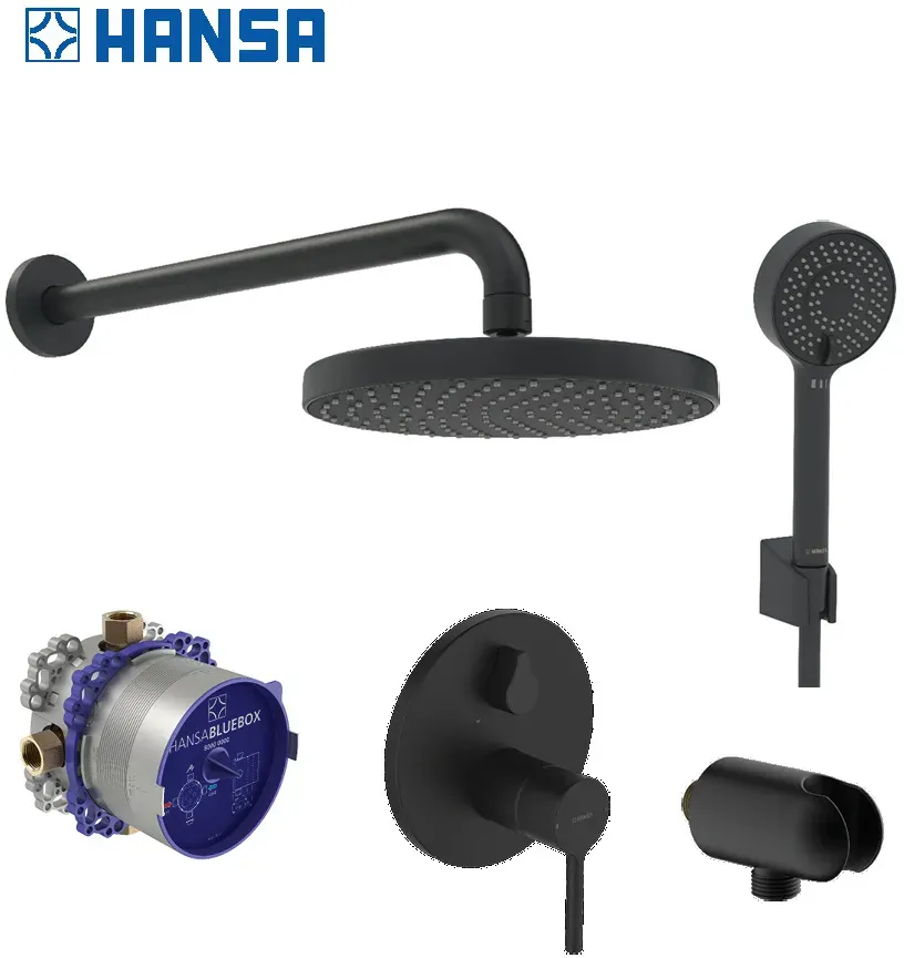 HANSAVANTIS und BASICJET Bundle , Matt-Schwarz, HANSAVANTIS BASICJET Bundle, MS