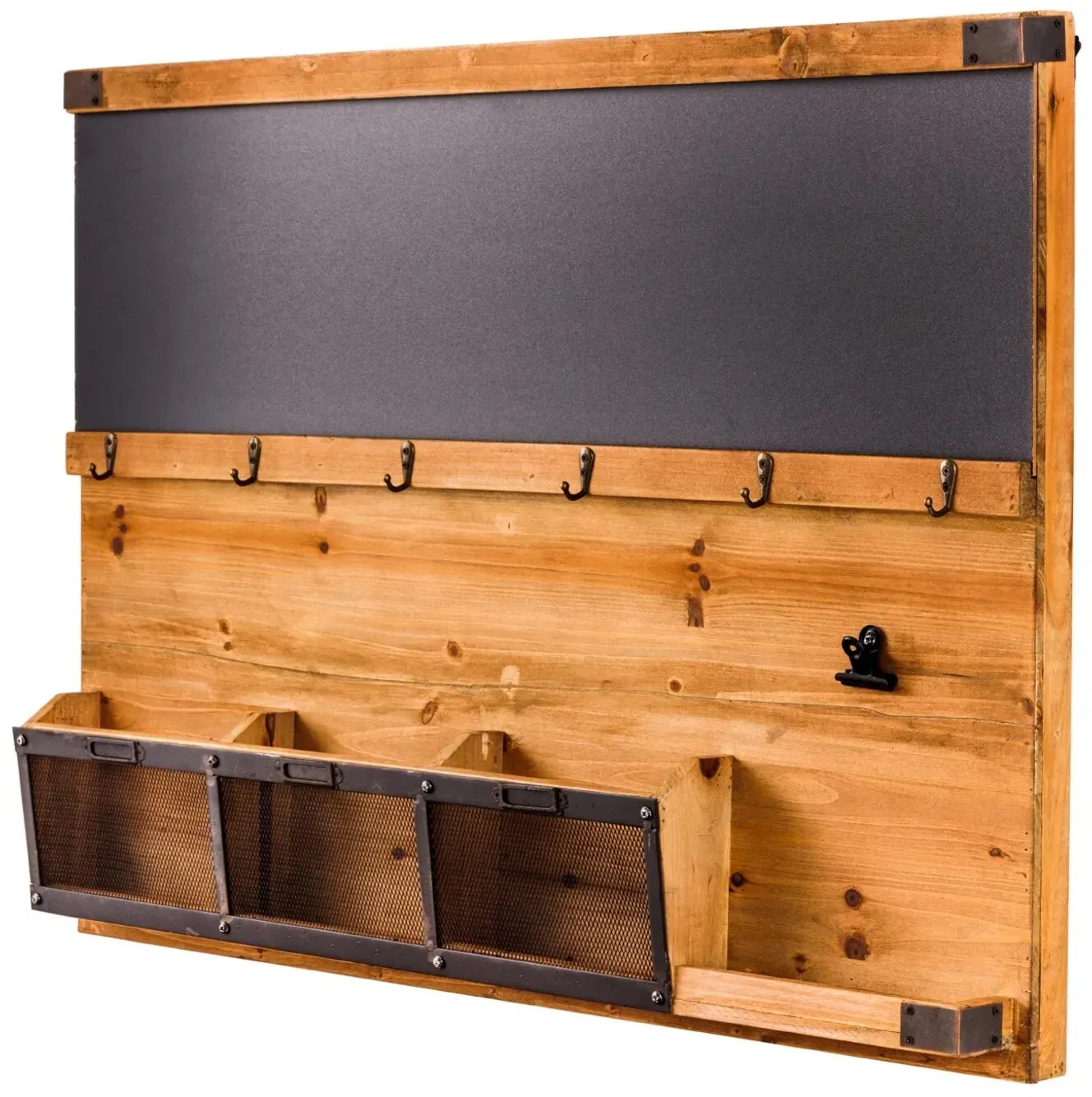 Invicta Interior Wandboard Heritage aus Kiefernholz, 80 x 11 x 60 cm