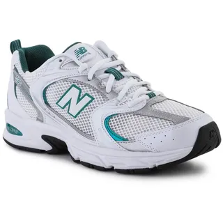 White/Silver Metalic/Vintage Teal 40,5