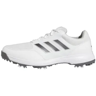 Adidas Tech Response 3.0 Wide Golfschuh Cloud White / Dark Silver Metallic / Silver Metallic 44 2/3