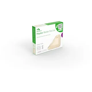 Mölnlycke Health Care GmbH Mepilex Border Flex Lite Schaumverband 4x5 cm