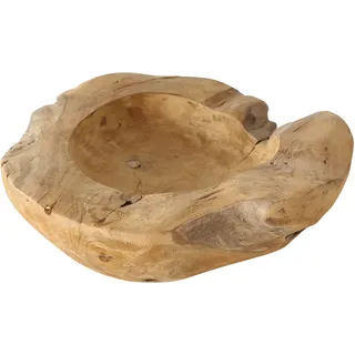 Boltze Dekoschale Tiek H9 D30cm Material: lat. Teak Ø Gr.: onesize