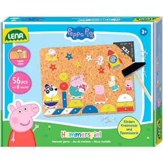 Lena Hammerspiel Peppa Pig, bunt