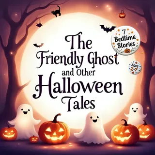 The Friendly Ghost and Other Halloween Tales: 7 Sweet Stories About Pumpkins, Ghosts & Magic for Kids Ages 2-7