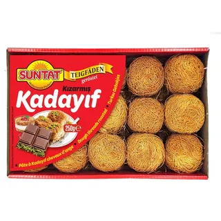 SUNTAT Burma Kadayif Teigfäden geröstet 250g