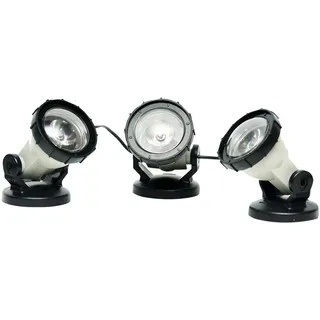 HEISSNER Teich- und Gartenlicht 3er-led-set