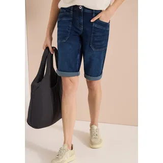 Cecil Jeansshorts Blau 31