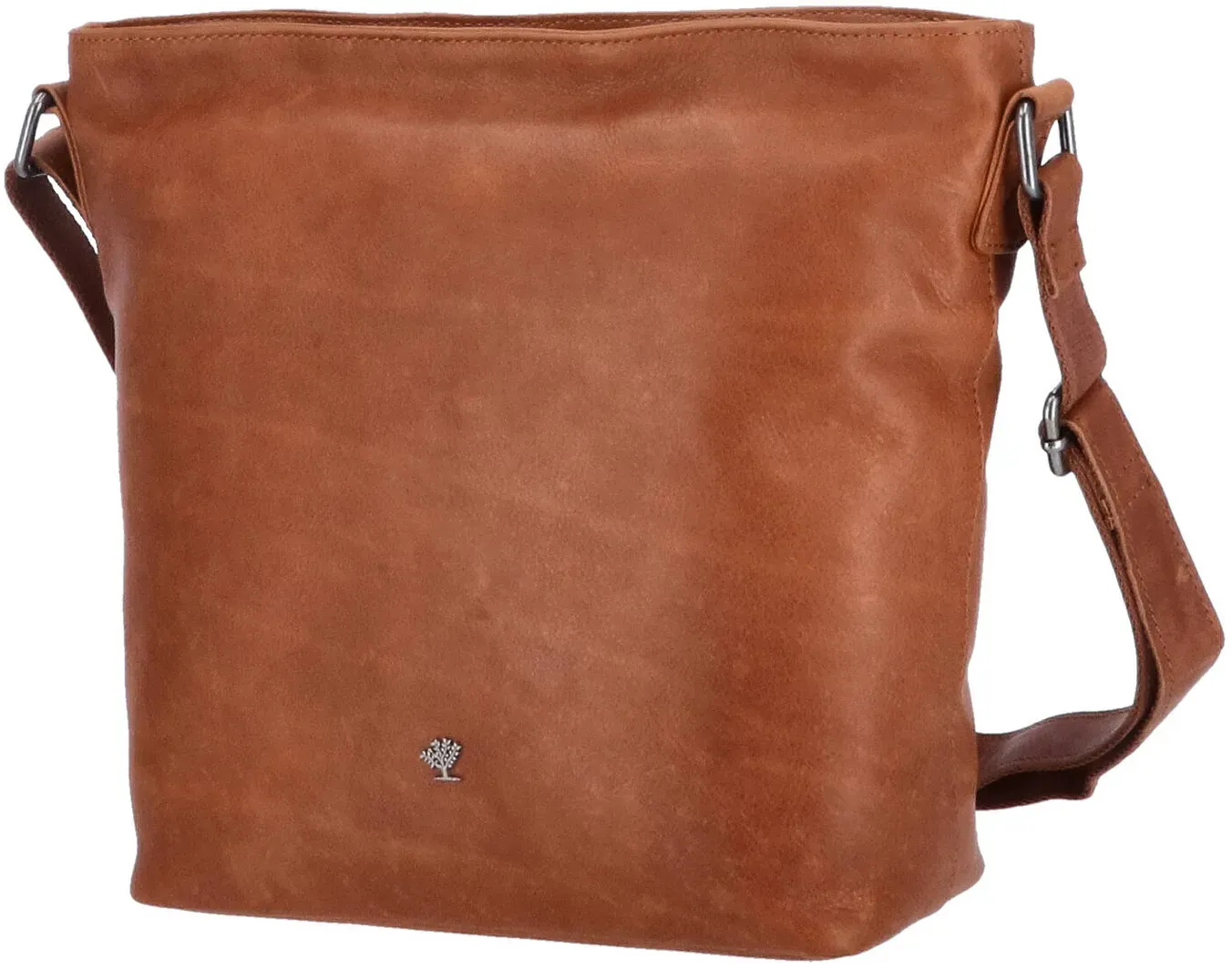 The Skandinavian Brand Leder Umhängetasche - Cognac