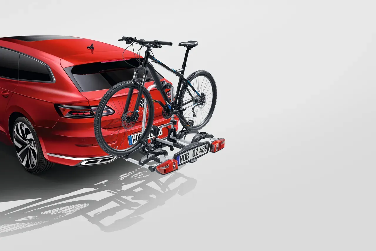 Original Volkswagen VW Fahrradträger für Anhängerkupplung, Radträger
