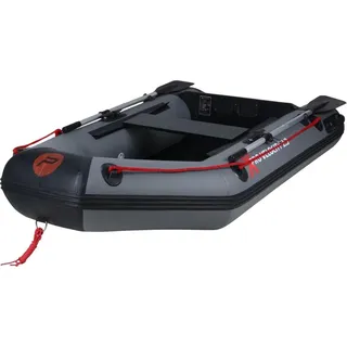Pure4Fun Schlauchboot mit Lattenboden Dingi Beiboot Motorboot Ruderboot 230cm - Grau