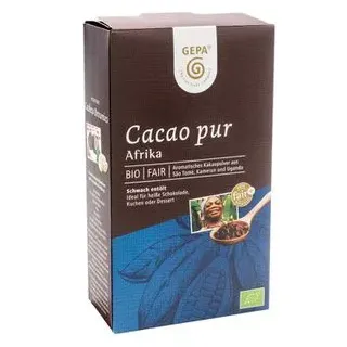 GEPA Kakao pur Afrika Pulver, BIO, 98% Kakaogehalt, 250g