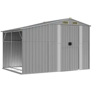 Gerätehaus 277 x 192,5 x 179 cm grau