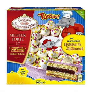 Coppenrath & Wiese Meistertorte Benjamin die Blume Erdbeer-Schokolade 500 g